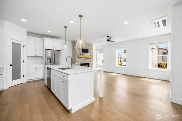 Open plan great room