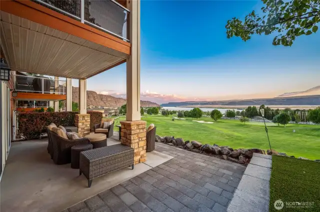 Even the Lower Level Patio has Phenomenal Views!