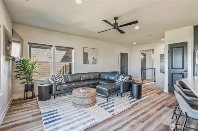 Main Floor Living Room with Open Concept