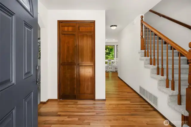 Bright entry leads to all the good stuff!