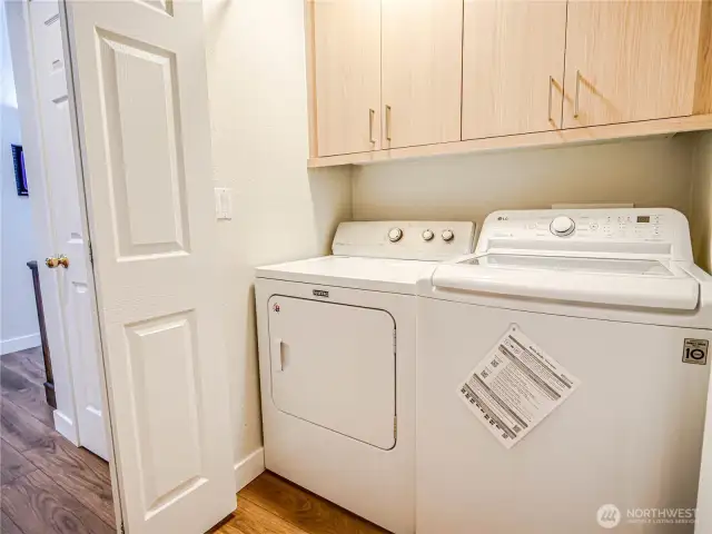 Laundry room.