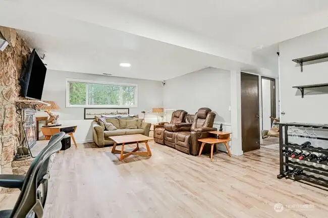 Basement living area