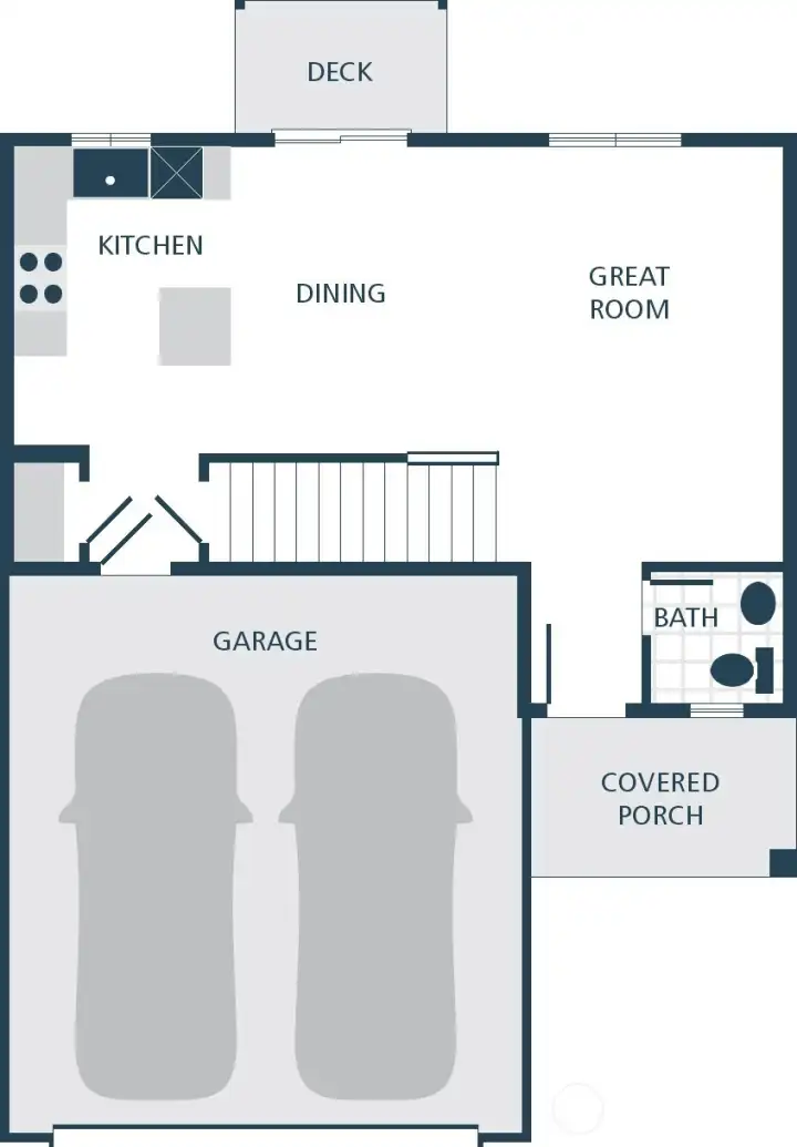 Photographs are for illustrative purposes only. Features, finishes, interior/exterior colors, landscaping and floorplan shown may vary from actual homes built.