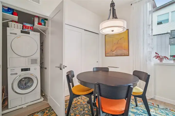 Laundry- recently updated washer and dryer.