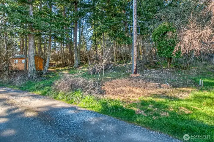 The lot is .3 acres for your guest home, or main home location.