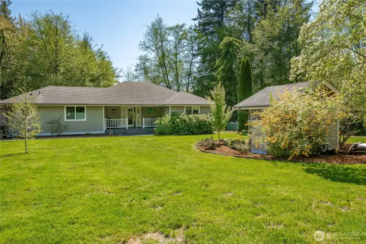 Front yard & porch