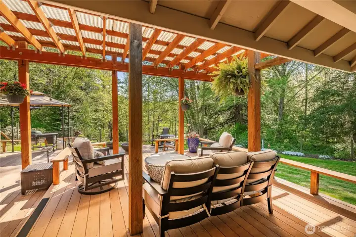 Deck area