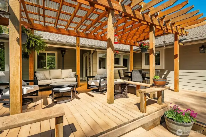 Deck area