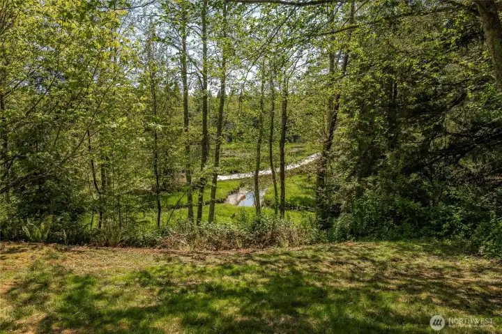 view of creek