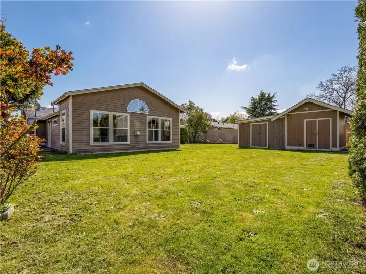 Room to entertain, garden, or unwind.
