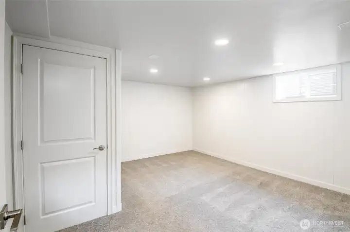 The windows in this bonus room, and all the windows in the basement have been recently replaced.