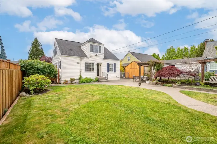 Lots of room to spread out and add some garden beds to this great property.