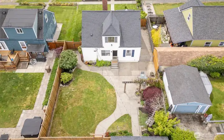 This house has it all! Beautiful yard, garage, primary suite, rec room in basement, updated kitchens and bathrooms.