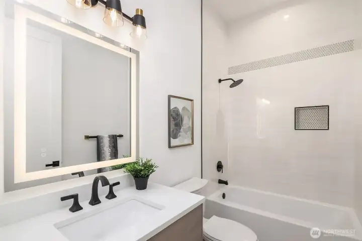 Guest suite bathroom