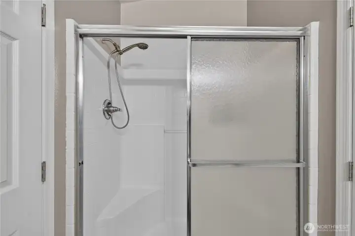 Shower in Guest bath. Shower in Guest bath.