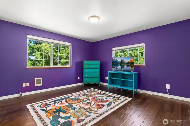 Large Upstairs Bonus Room #2 with a closet & attached bathroom Large Upstairs Bonus Room #2 with a closet & attached bathroom
