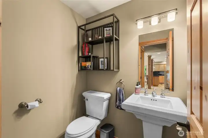 Powder bathroom