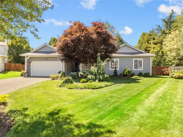 Welcome home! This home is an oasis in town, located on a peaceful cul-de-sac in Olympia schools