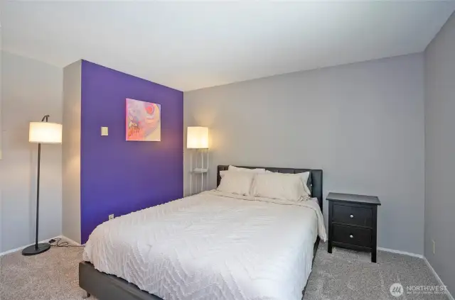 Comfortable and Private Primary Suite.