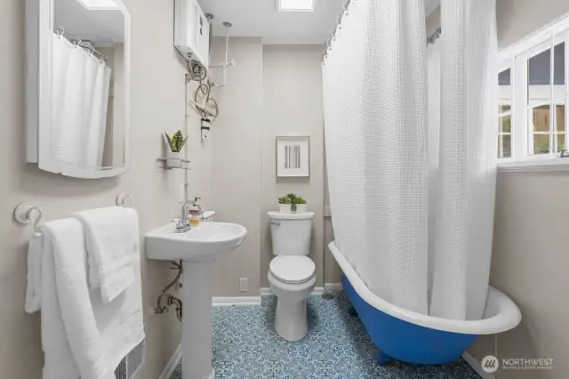 Full Bath with Clawfoot Tub