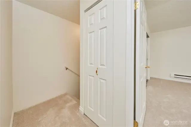 Upstairs Linen Closet