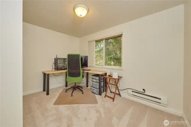 Bedroom #2 can be used for an actual bedroom, or an office
