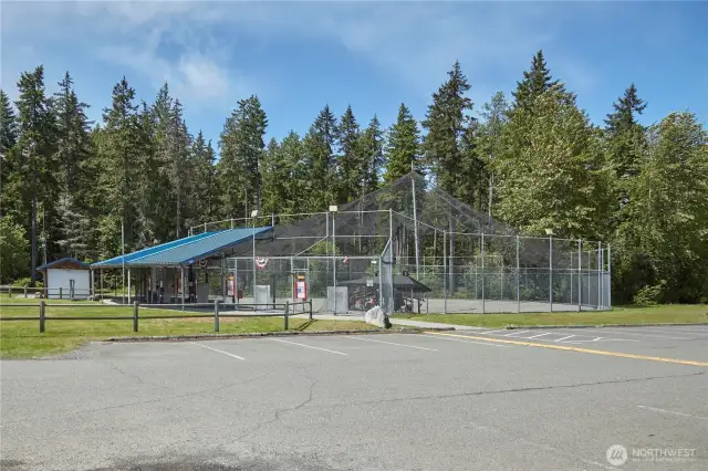 Batting cages for the more athletic, or just want to have fun outing