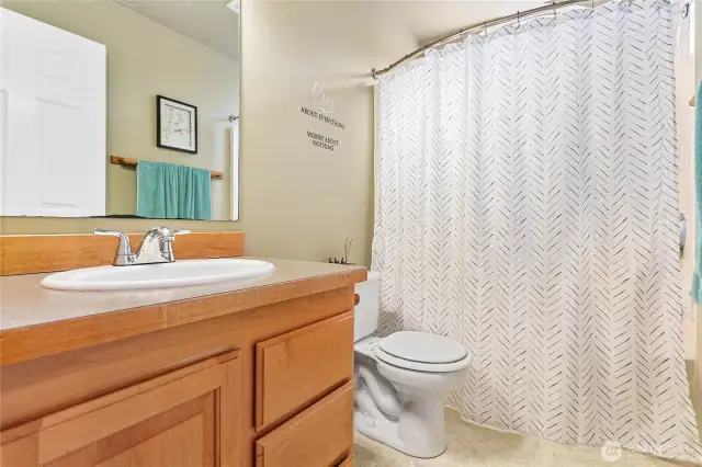 Upstairs bath