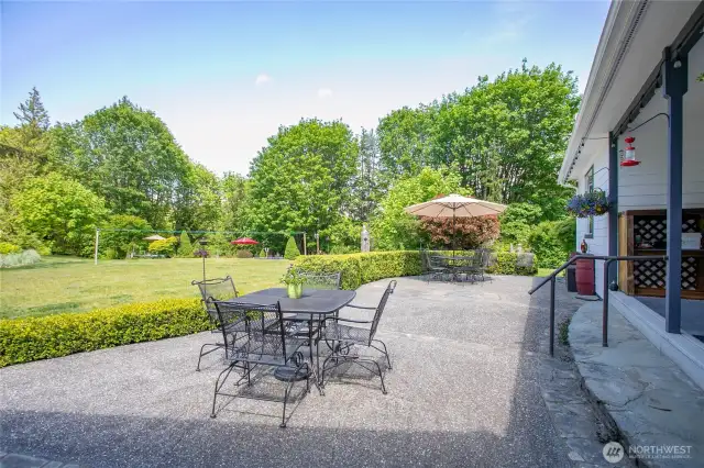 Back patio