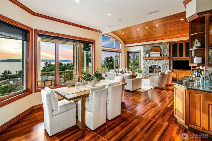 Dining area