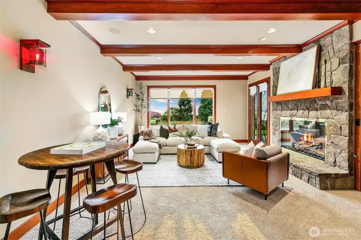 Lower level bonus room