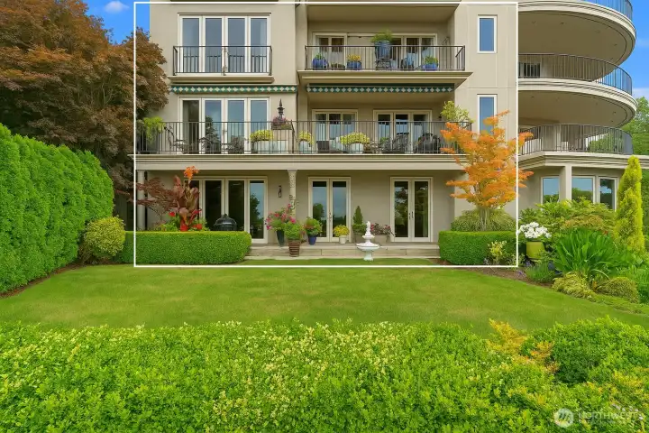 All three levels belong to this property! A private oasis to call home!