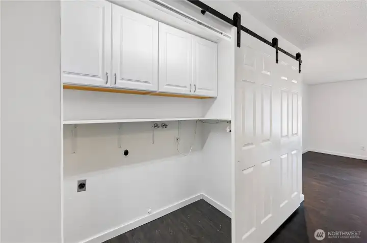laundry area