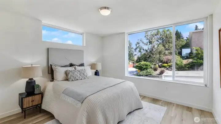 Photos are of the model home