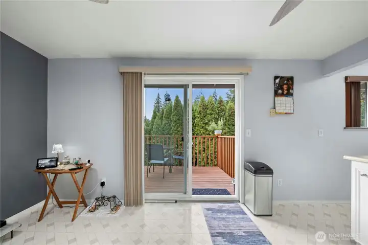 Room for a bistro table