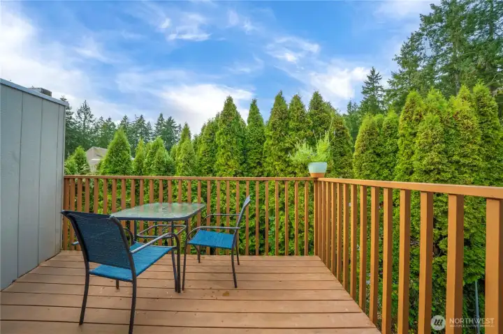 BBQ on your private balcony