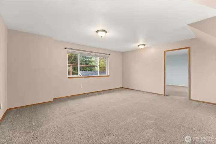 Bonus room! Use as an extra living room, a game room, play room, movie room, or, or, or!