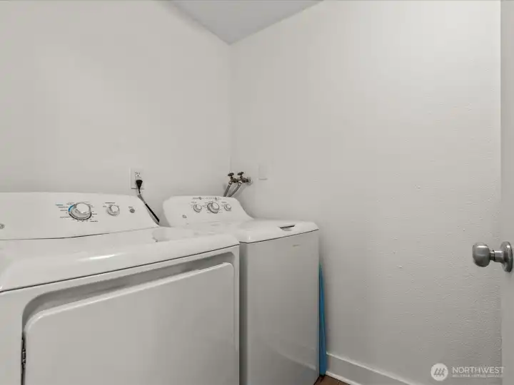 Laundry is an actual room, not just a closet! New washer and dryer as well as a new water heater!