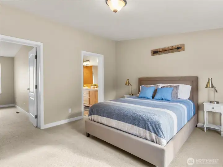 Plenty of space for King bed and furniture