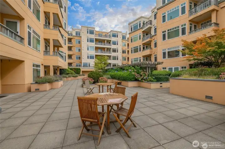 Courtyard to be updated