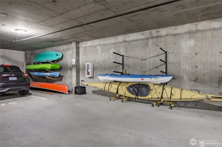 2-Designated Parking Spaces in Secure Garage