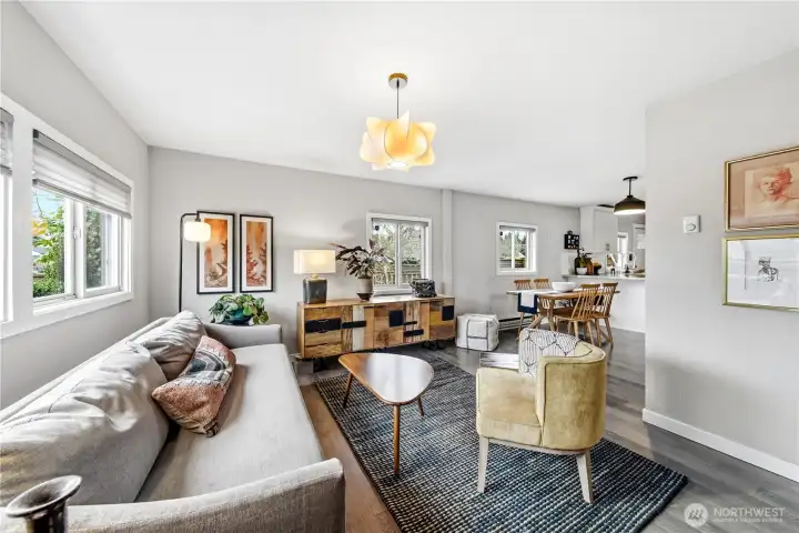 Entry into Living space