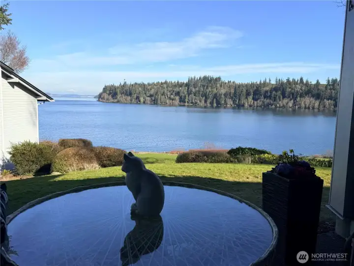 Enjoy the water view from your back deck and this Port Ludlow Condo.