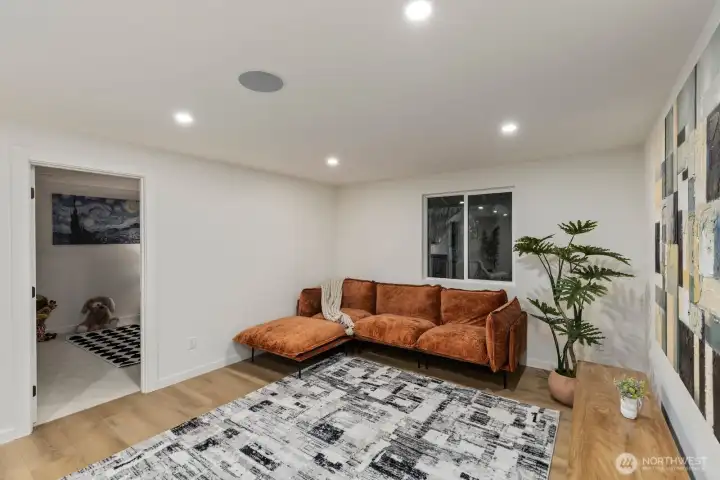 Children's play area upstairs