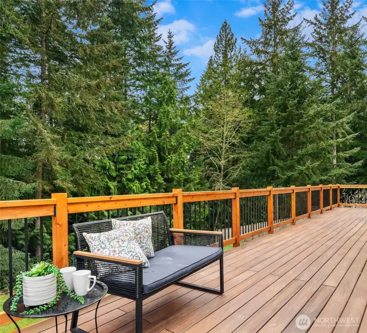 Plenty of room for all your friends & guests to enjoy our warm PNW days!