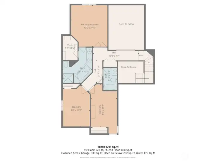 Second floor - Floor Plan.