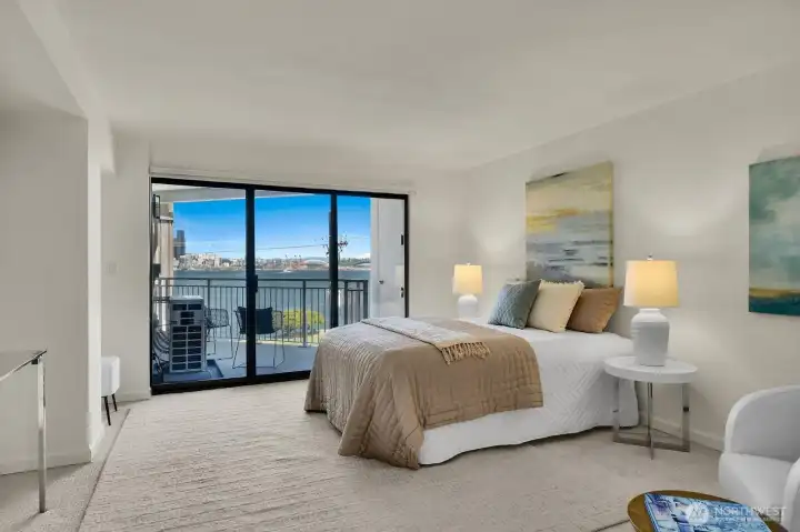 Primary Bedroom with View Deck