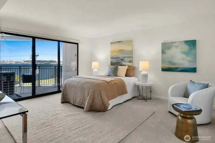 Primary Bedroom with View Deck