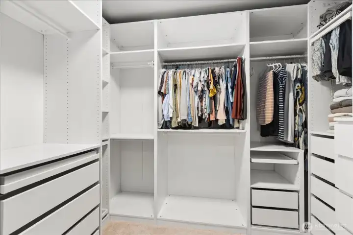Walk-In Primary Closet