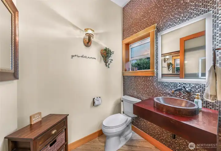 Half bath on main floor Half bath on main floor